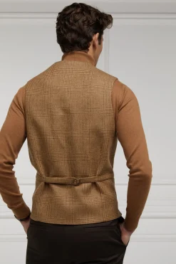 Holland Cooper Waistcoats|Shop By Product-St James Waistcoat Tawny