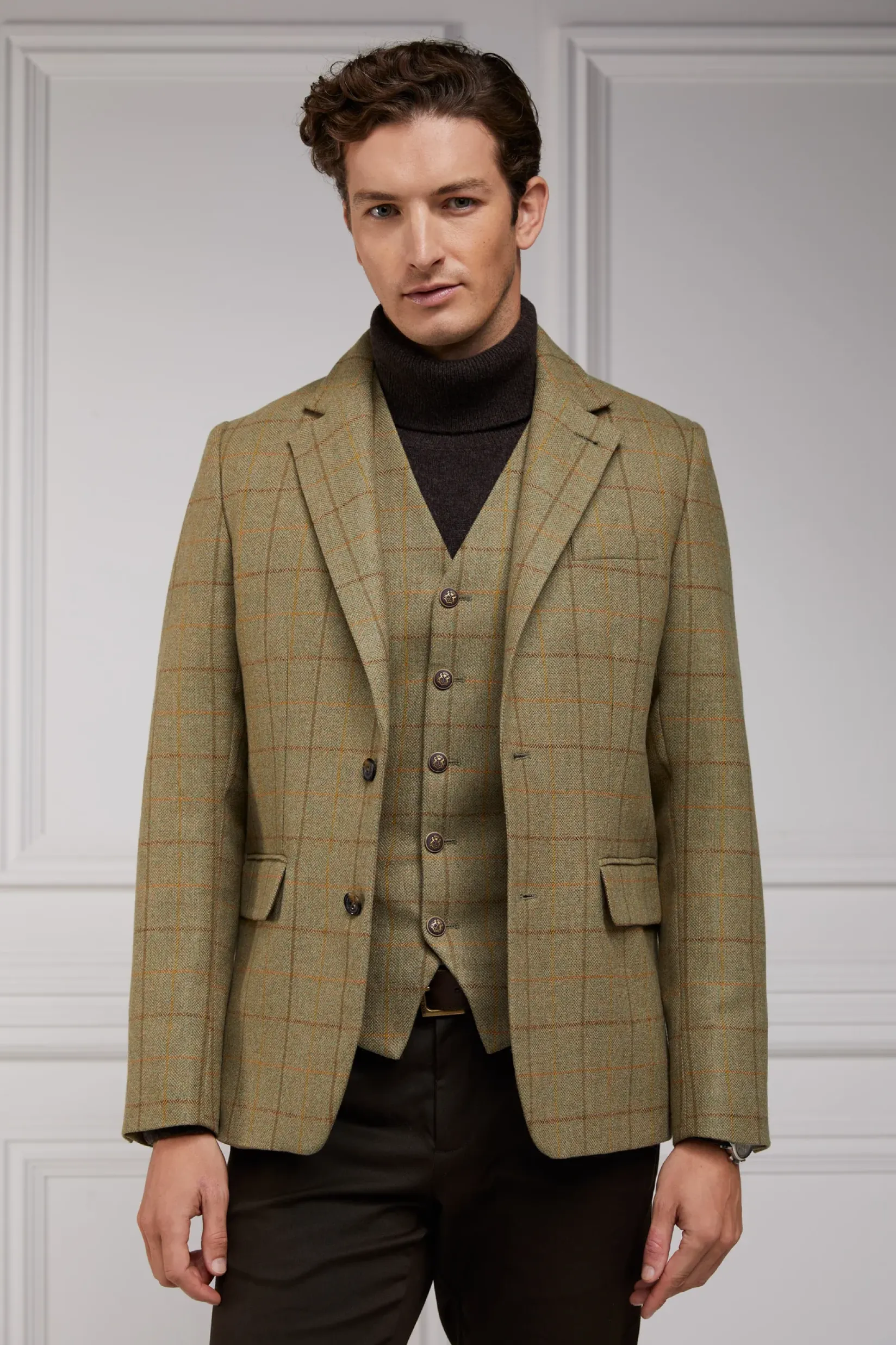 Holland Cooper Waistcoats|Shop By Product-St James Waistcoat Uppingham Green