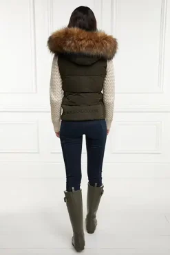 Holland Cooper Gilets|Shop By Product-Team Gilet Khaki