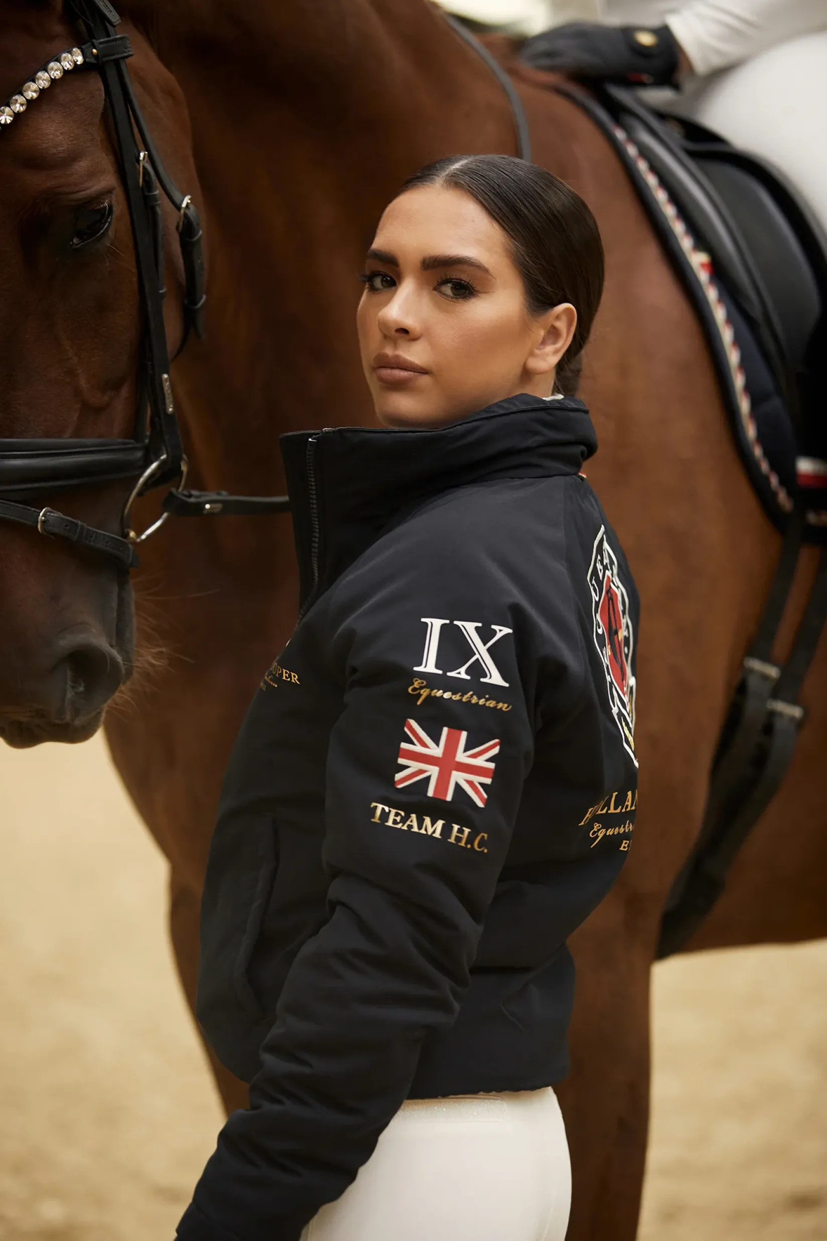 Holland Cooper Jackets|Shop By Product-Team HC Jacket Black