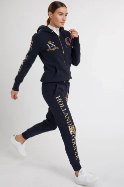 Holland Cooper Hoodies|Team HC Clothing-Team Hoodie Navy