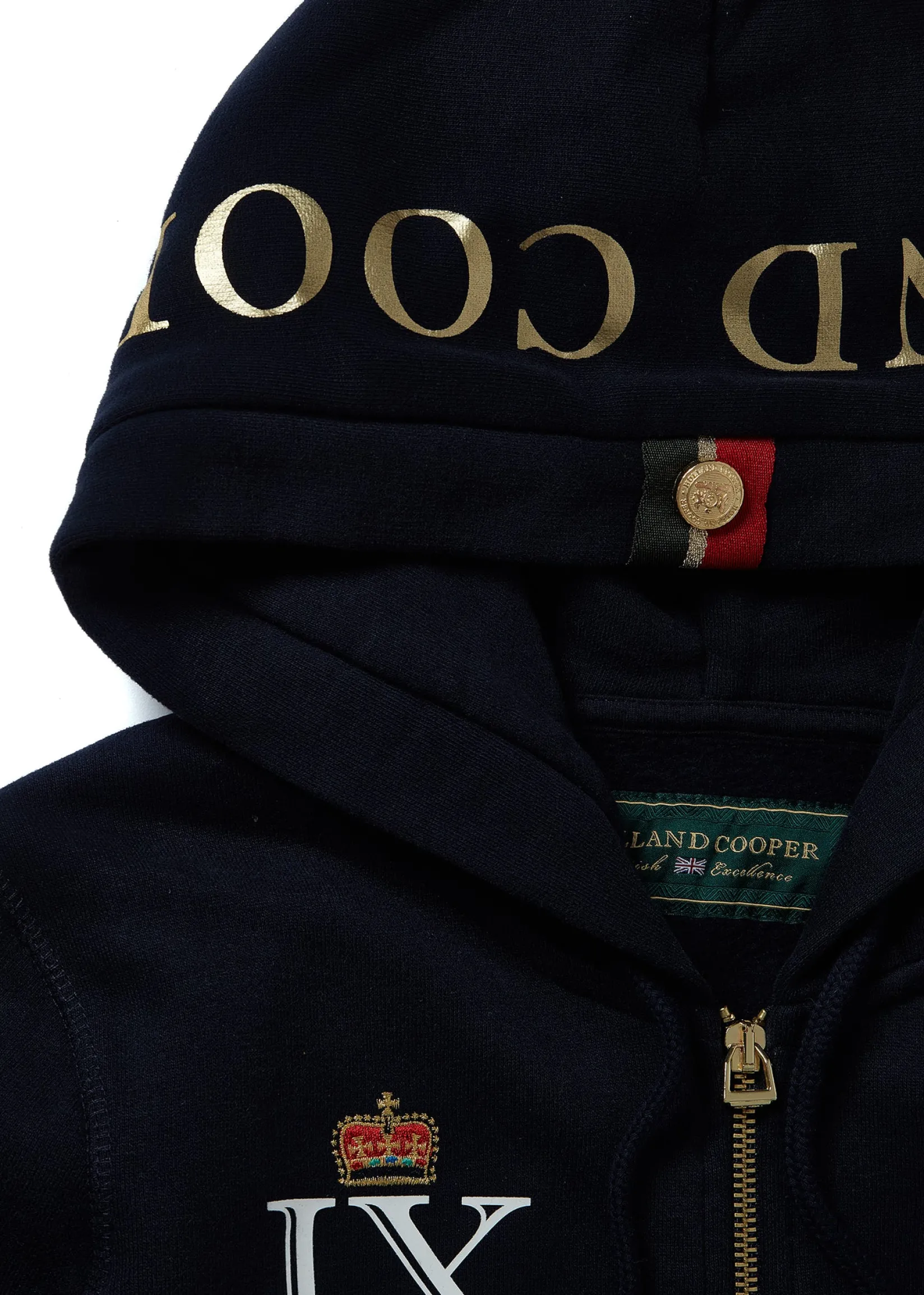 Holland Cooper Hoodies|Team HC Clothing-Team Hoodie Navy