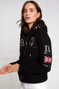 Holland Cooper Hoodies|Team HC Clothing-Team Hoodie Black