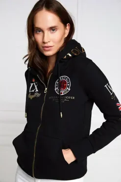 Holland Cooper Hoodies|Team HC Clothing-Team Hoodie Black