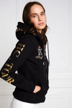 Holland Cooper Hoodies|Team HC Clothing-Team Hoodie Black