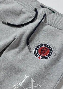 Holland Cooper Joggers|Team HC Clothing-Team Jogger Grey Marl