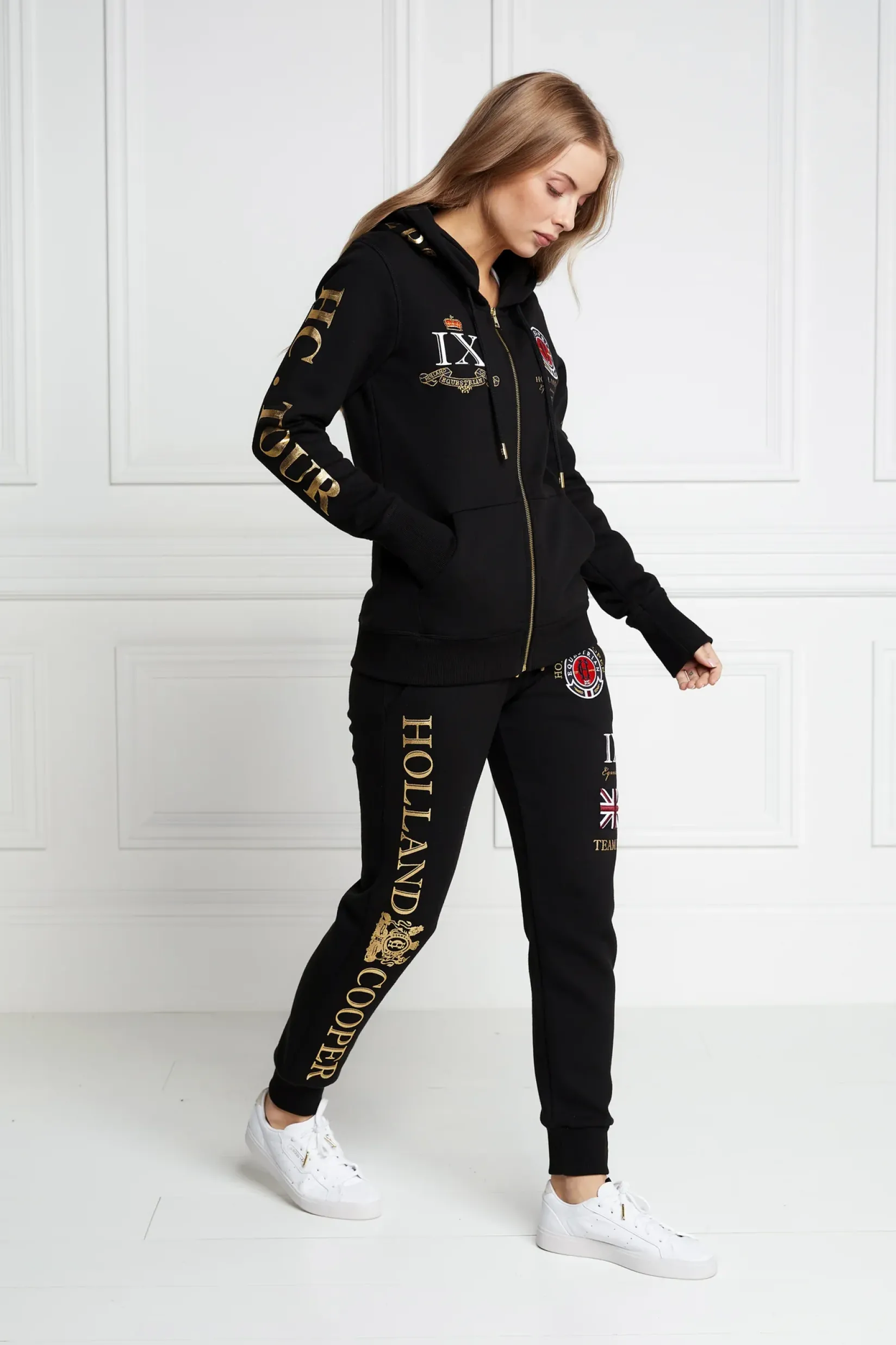 Holland Cooper Joggers|Team HC Clothing-Team Jogger Black