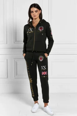 Holland Cooper Joggers|Team HC Clothing-Team Jogger Racing Green