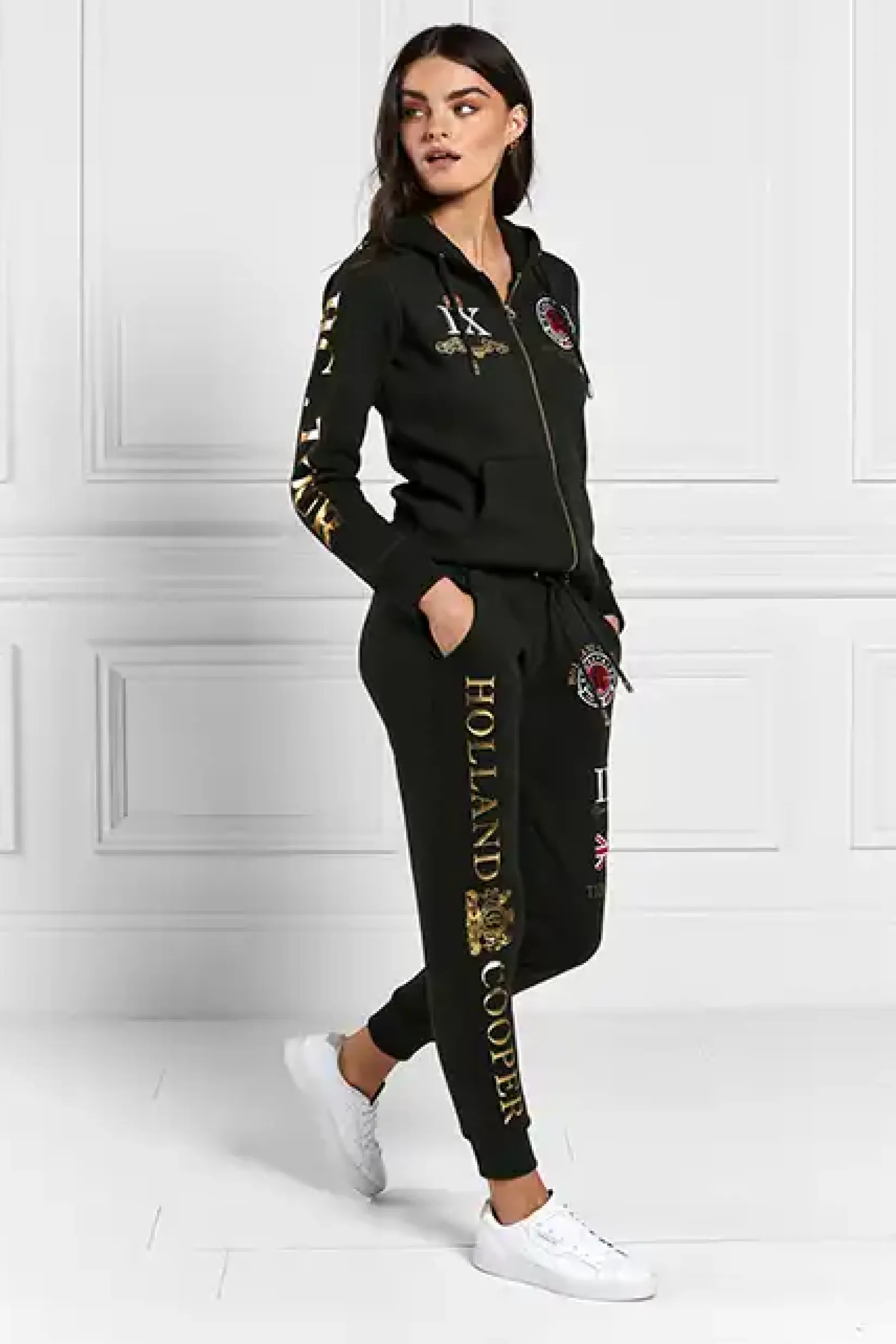 Holland Cooper Joggers|Team HC Clothing-Team Jogger Racing Green