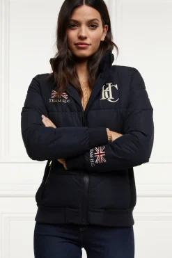 Holland Cooper Jackets|Shop By Product-Team Padded Jacket Ink Navy