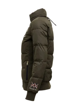 Holland Cooper Jackets|Shop By Product-Team Padded Jacket Khaki