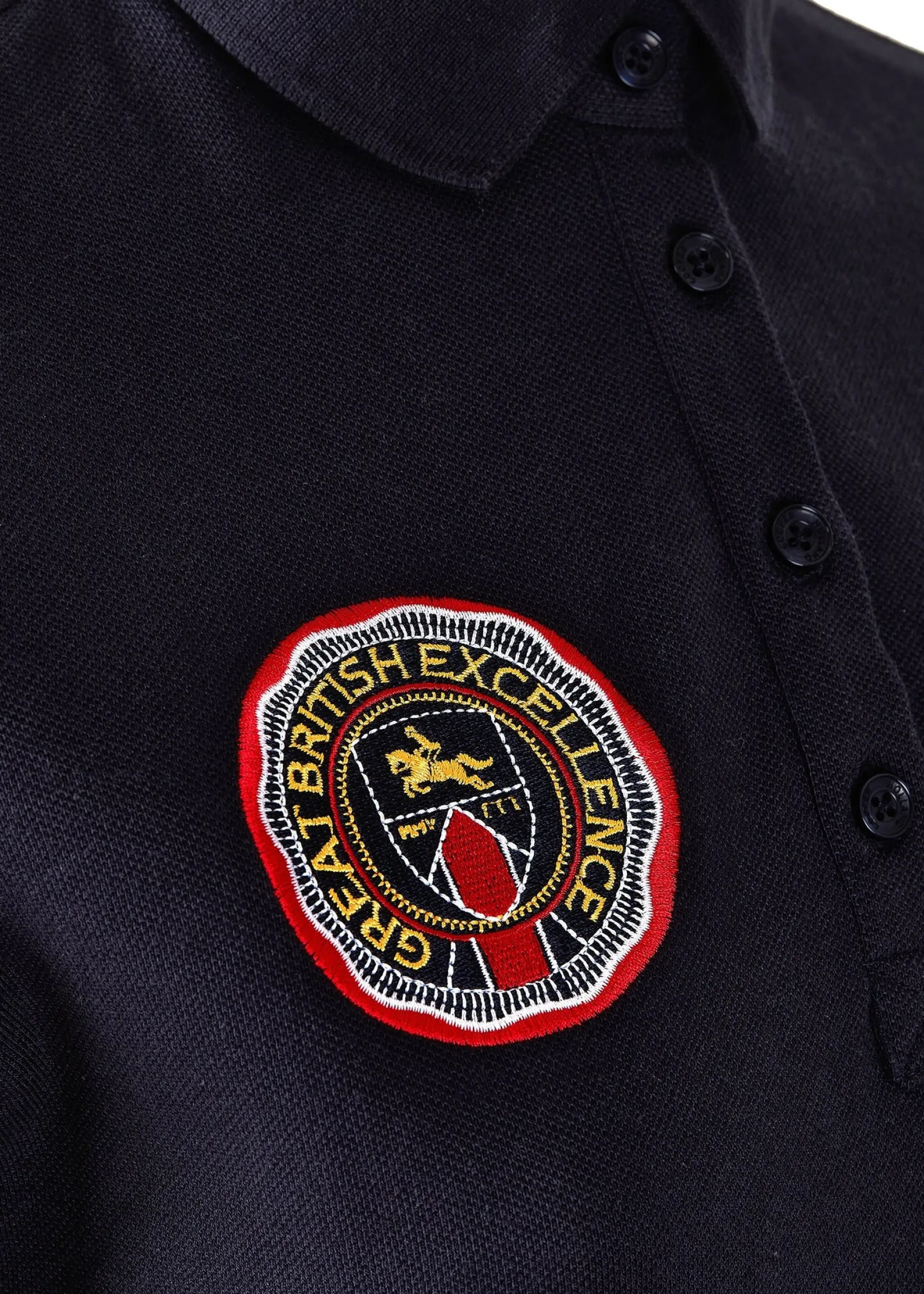Holland Cooper Polo Shirts & Tees|Equestrian Casualwear-Team Polo Shirt Ink Navy