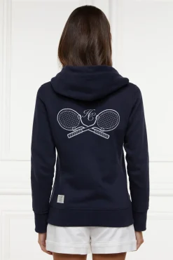 Holland Cooper Hoodies|Casualwear-Tennis Hoodie