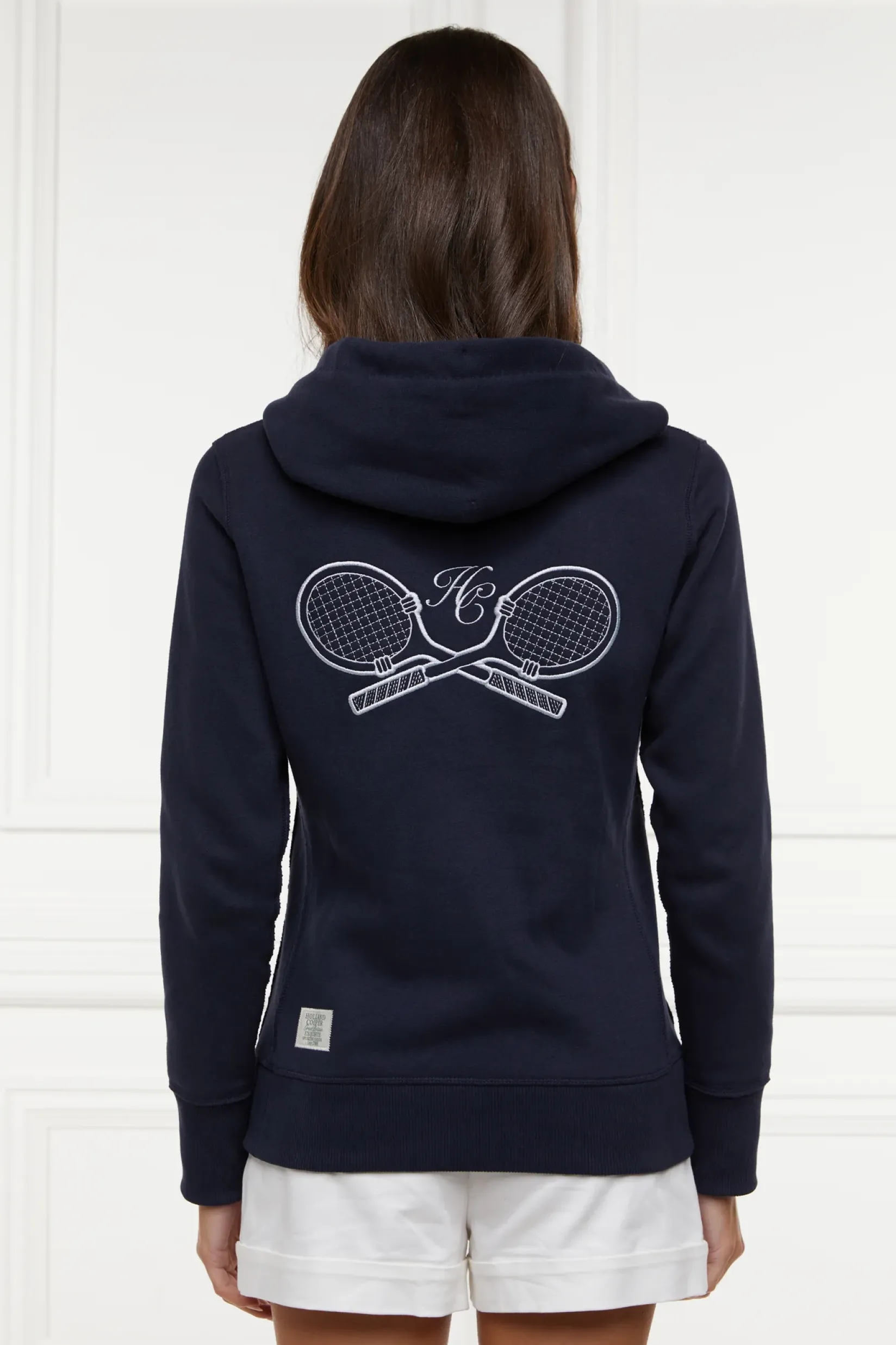 Holland Cooper Hoodies|Casualwear-Tennis Hoodie