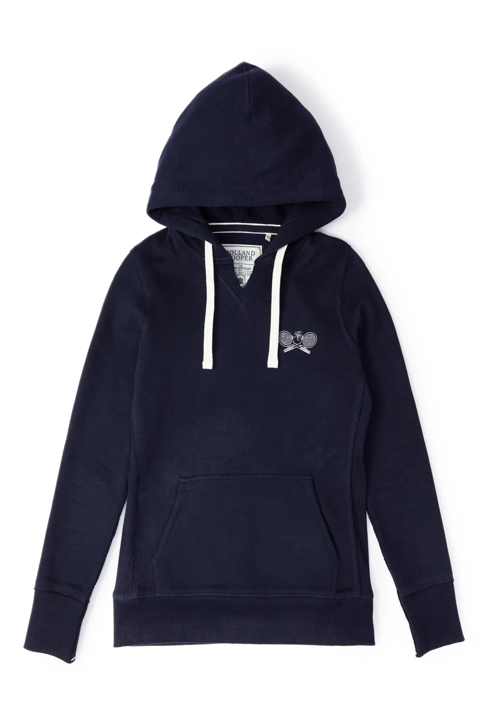 Holland Cooper Hoodies|Casualwear-Tennis Hoodie