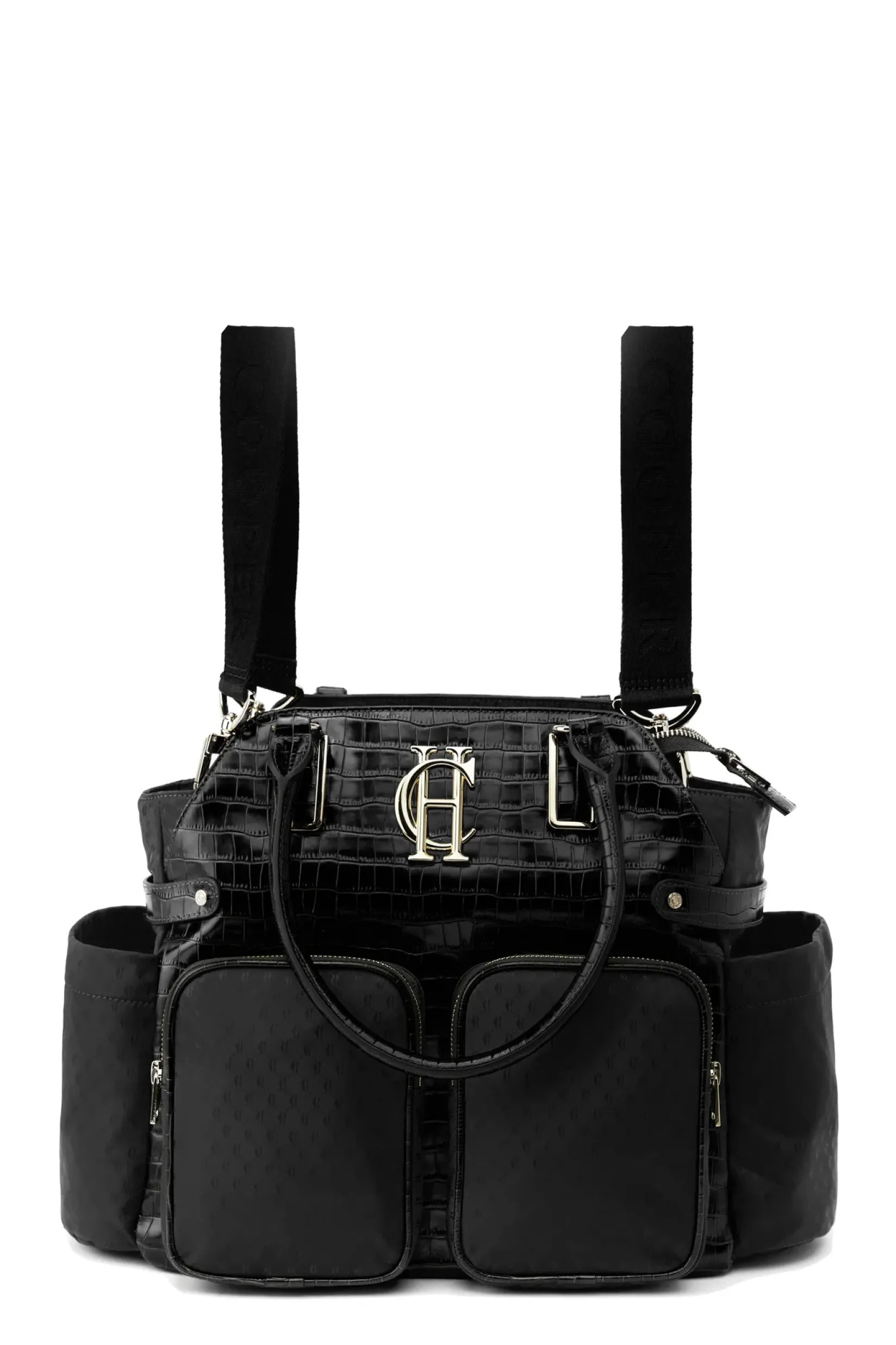 Holland Cooper Little Gifting|Shop By Collection-Thames Changing Bag Black Monogram