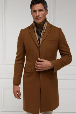Holland Cooper Shop By Product|Tailoring-The Cheltenham Coat Dark Camel