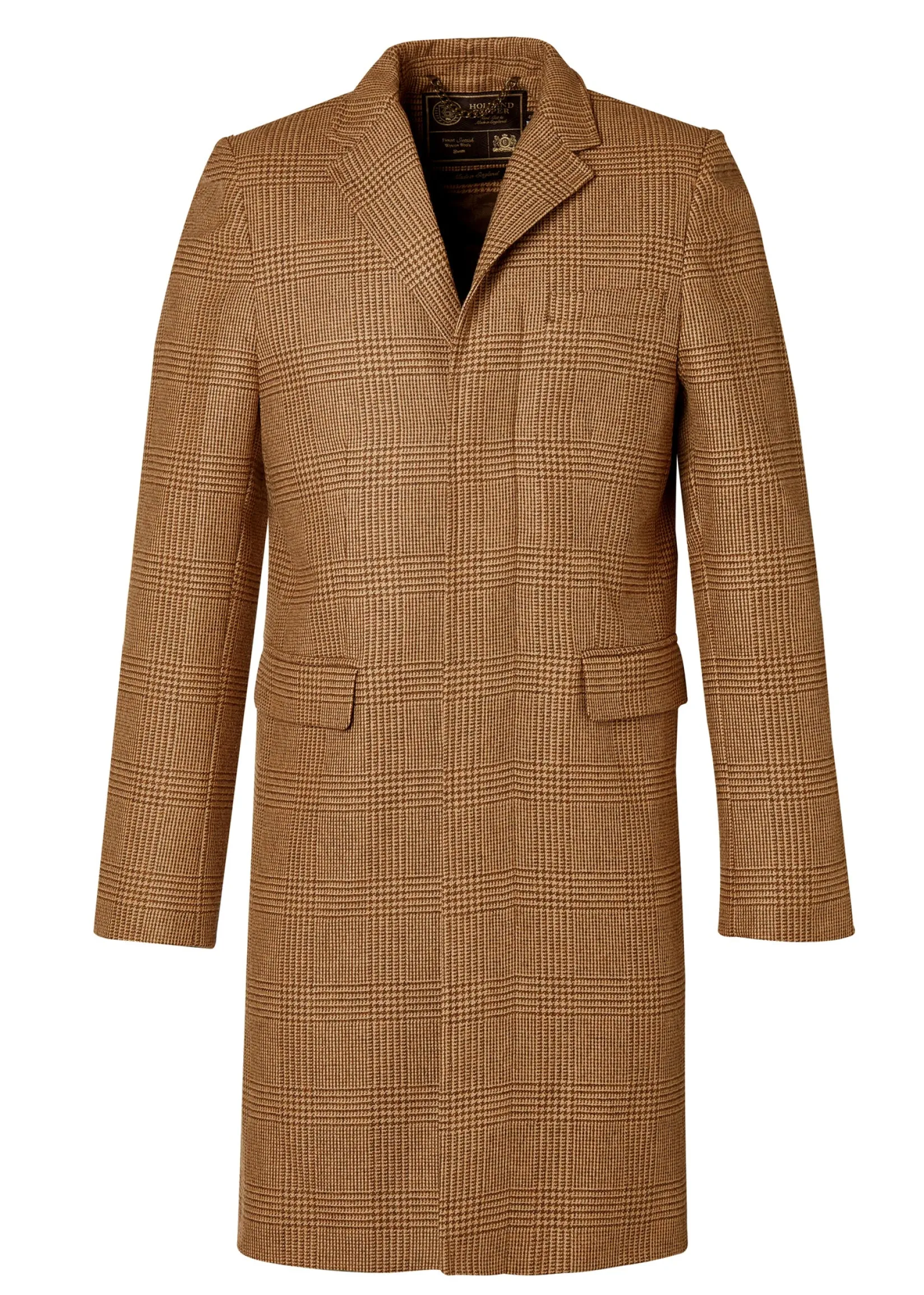 Holland Cooper Tailored Coats|Country Collection-The Cheltenham Coat Tawny
