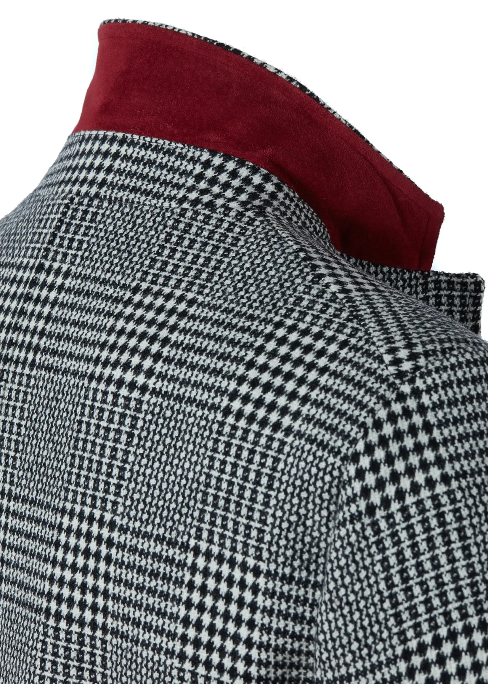 Holland Cooper Tailored Coats|Shop By Product-The Cheltenham Coat Prince of Wales Mono