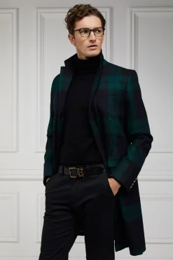 Holland Cooper Tailored Coats|Shop By Product-The Cheltenham Coat Blackwatch