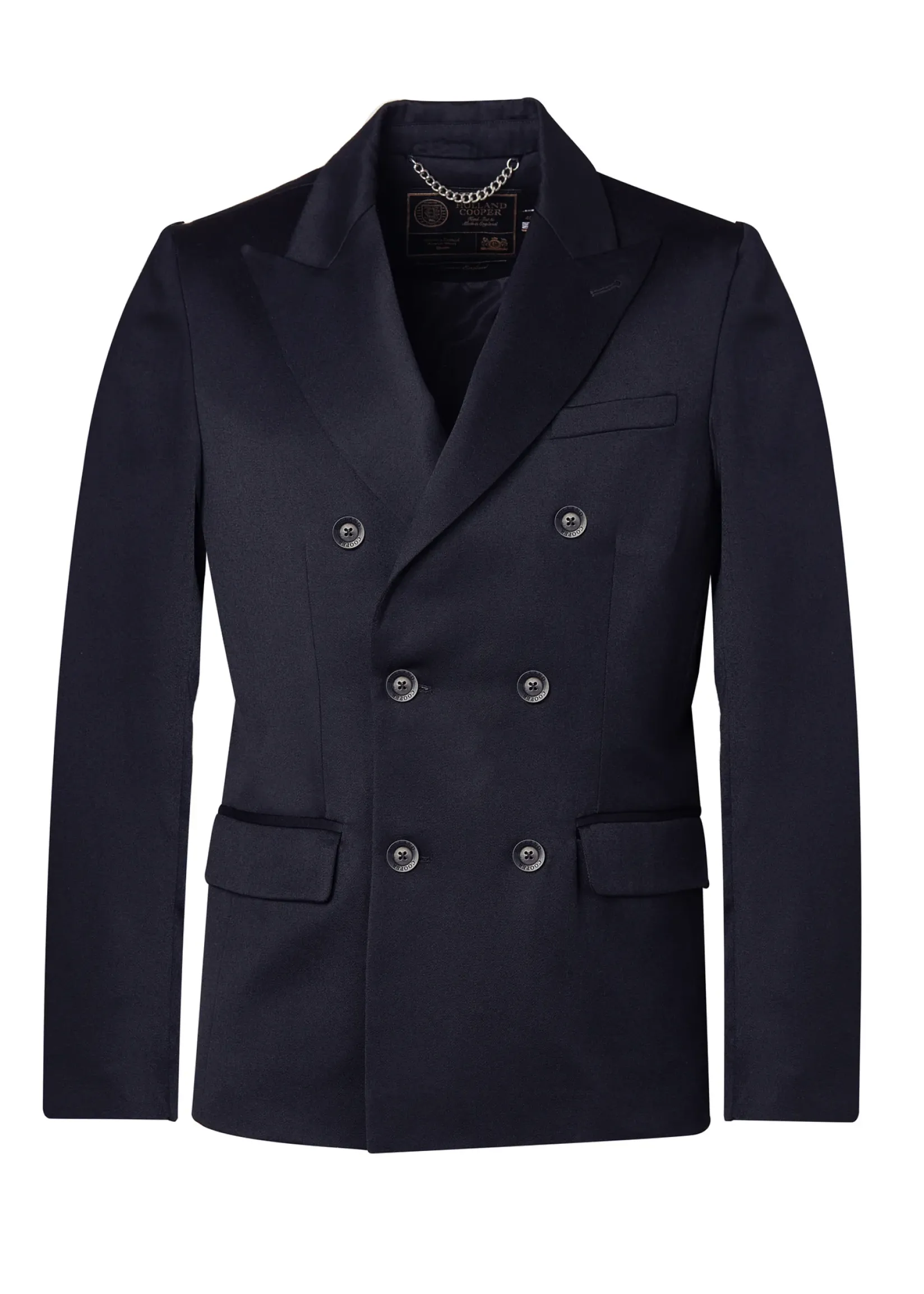 Holland Cooper Gifts For Him|Blazers-The Double Breasted Blazer Navy Barathea