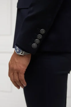 Holland Cooper Gifts For Him|Blazers-The Double Breasted Blazer Navy Barathea