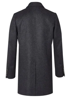 Holland Cooper Gifts For Him|Tailored Coats-The Double Breasted Coat Soft Graphite