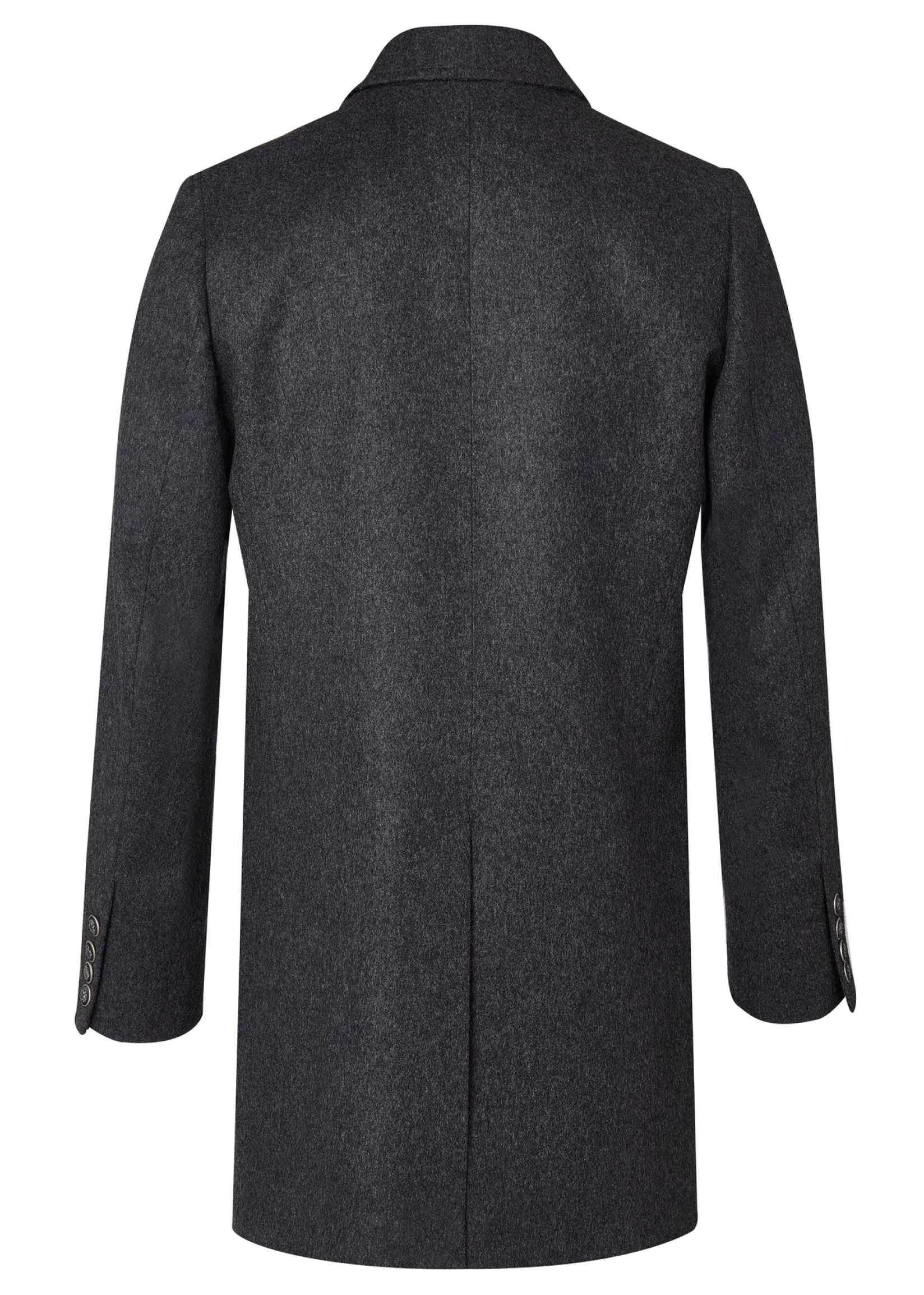 Holland Cooper Gifts For Him|Tailored Coats-The Double Breasted Coat Soft Graphite