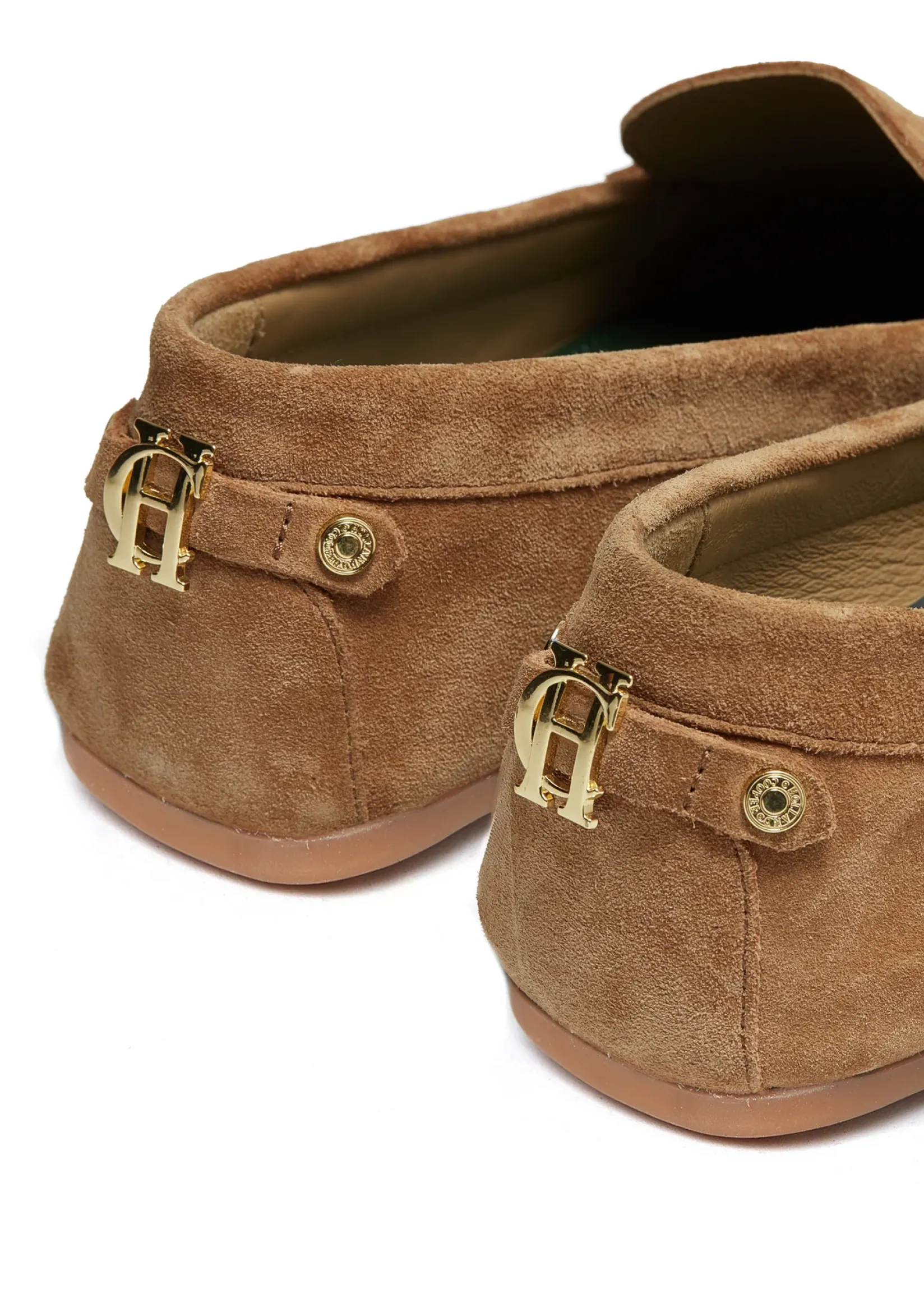 Holland Cooper Loafers|Bestsellers-The Driving Loafer Taupe