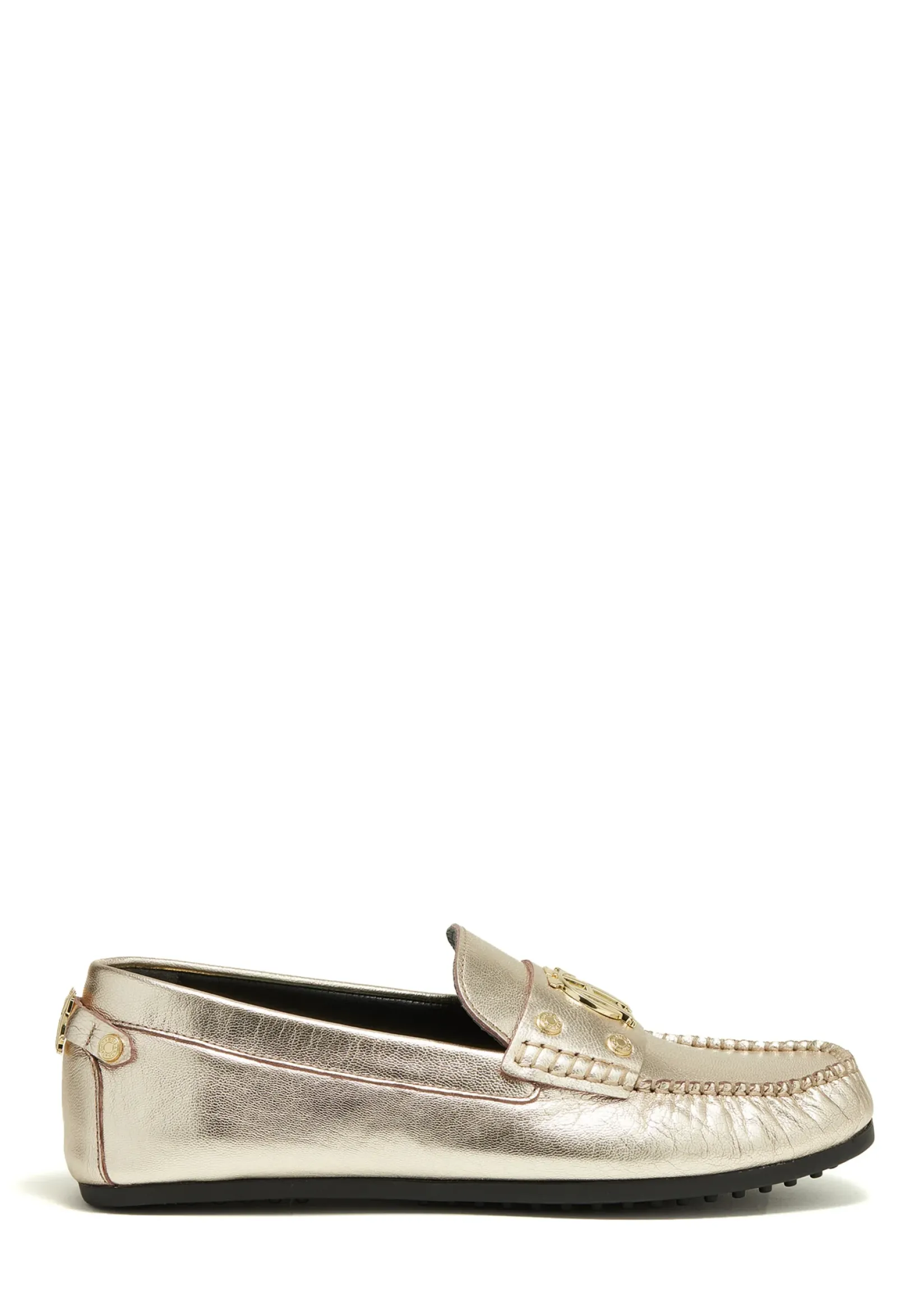 Holland Cooper Loafers|Footwear-The Driving Loafer Gold