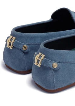 Holland Cooper Loafers|Footwear-The Driving Loafer Soft Blue