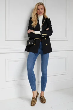 Holland Cooper Loafers|Footwear-The Driving Loafer Leopard Pony