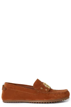 Holland Cooper Loafers|Footwear-The Driving Loafer Tan