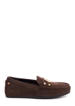 Holland Cooper Loafers|Footwear-The Driving Loafer Chocolate