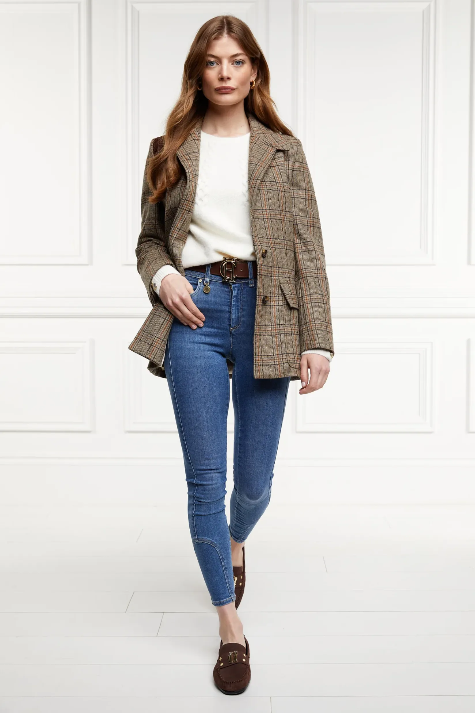 Holland Cooper Loafers|Footwear-The Driving Loafer Chocolate