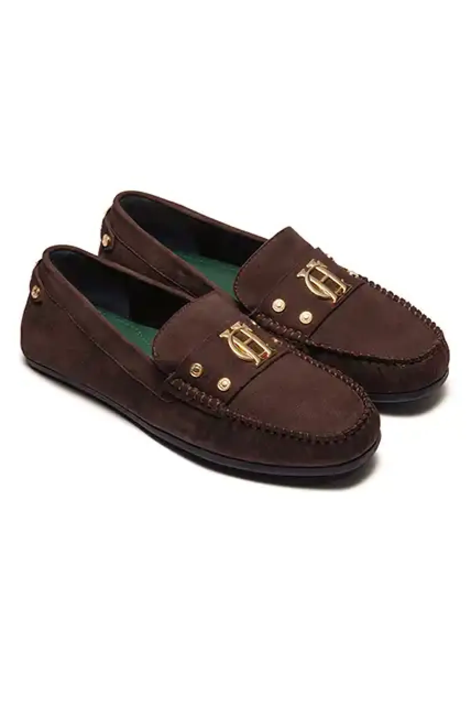 Holland Cooper Loafers|Footwear-The Driving Loafer Chocolate