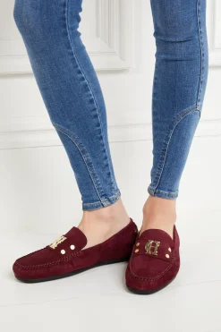 Holland Cooper Loafers|Footwear-The Driving Loafer Merlot