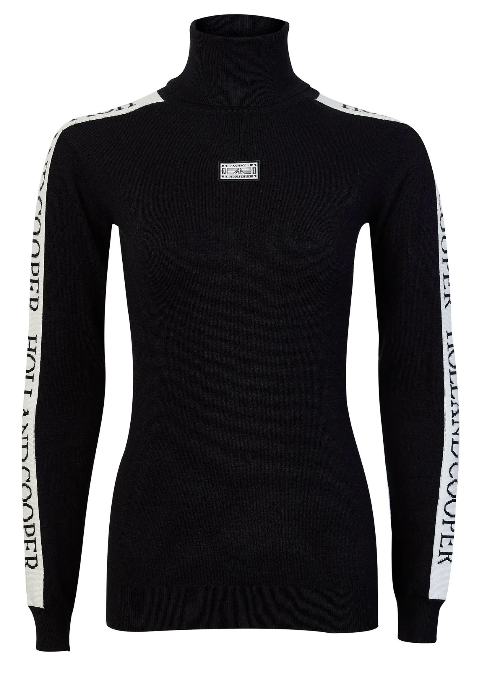 Holland Cooper Knitwear|Knitwear & Thermals-Thermal Ski Knit Black