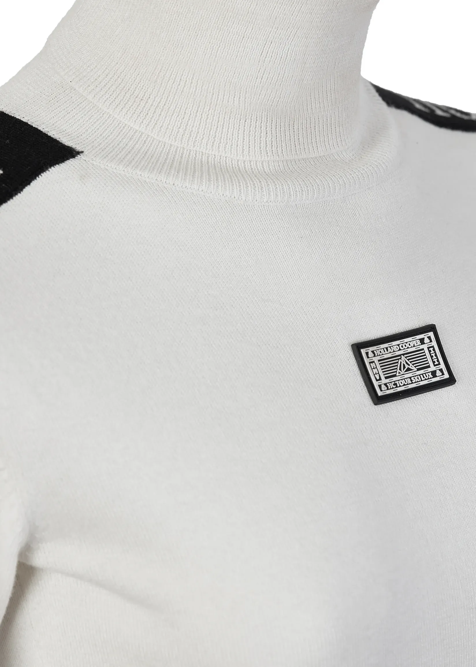 Holland Cooper Knitwear|Knitwear & Thermals-Thermal Ski Knit White