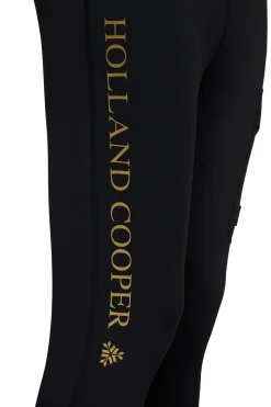 Holland Cooper Knitwear & Thermals|HC Ski-Thermal Ski Leggings Black