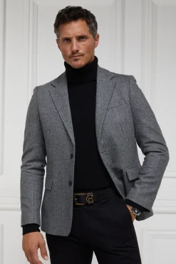 Holland Cooper Blazers|Shop By Product-The Single Breasted Blazer Mono Herringbone