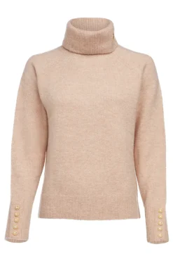 Holland Cooper Gifts For Her|Knitwear-Tori Knit Light Camel