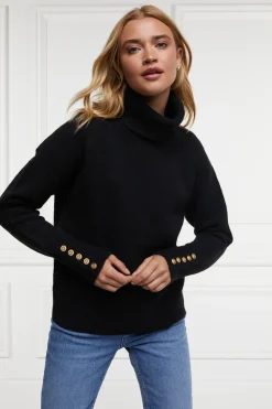 Holland Cooper Knitwear|Après Ski-Tori Knit Black