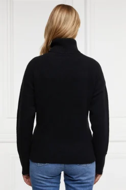 Holland Cooper Knitwear|Après Ski-Tori Knit Black