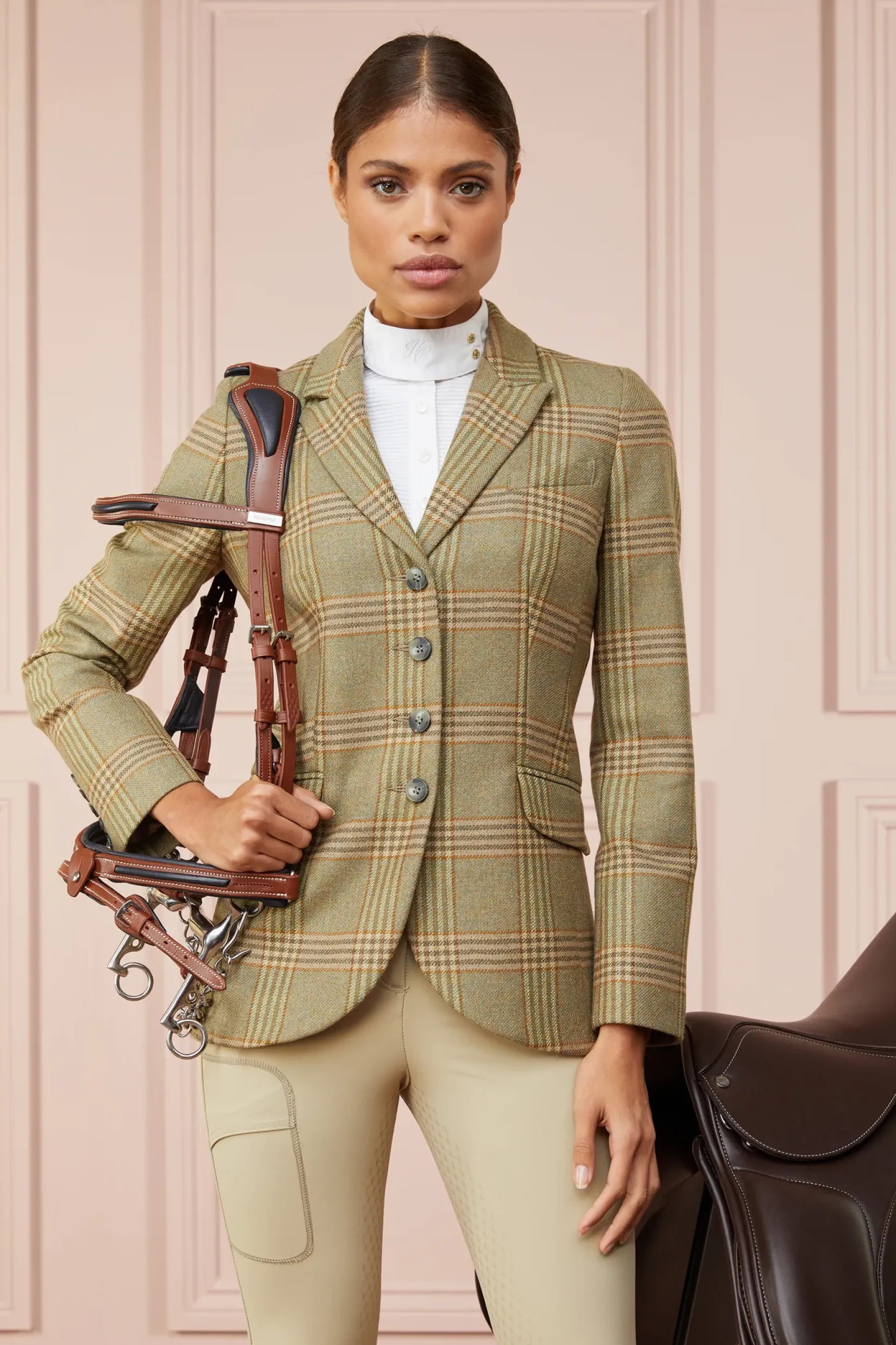 Holland Cooper Shop By Product|Competition Wear-Tweed Riding Jacket Leveret