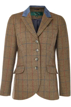 Holland Cooper Jackets|Shop By Product-Tweed Riding Jacket Glen Green