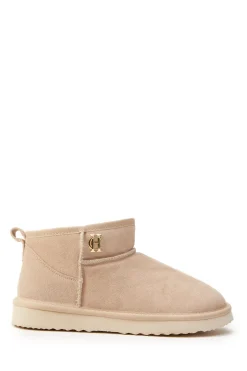 Holland Cooper Shearling Boots|Boots-Ultra Mini Shearling Boot Oyster