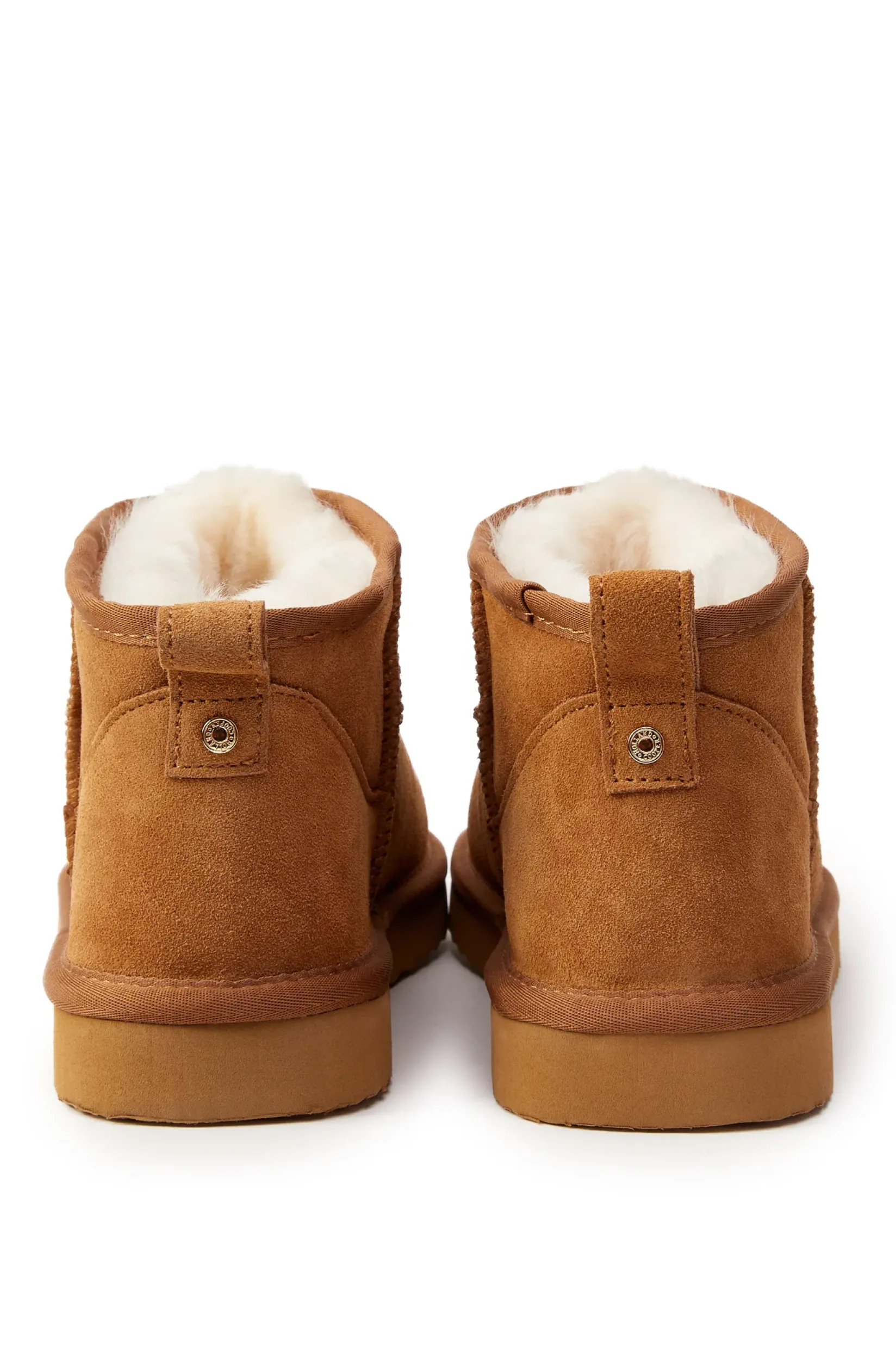 Holland Cooper Shearling Boots|Boots-Ultra Mini Shearling Boot Tan