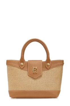 Holland Cooper Crossbody Bags|Tote Bags-Valencia Mini Tote Tan