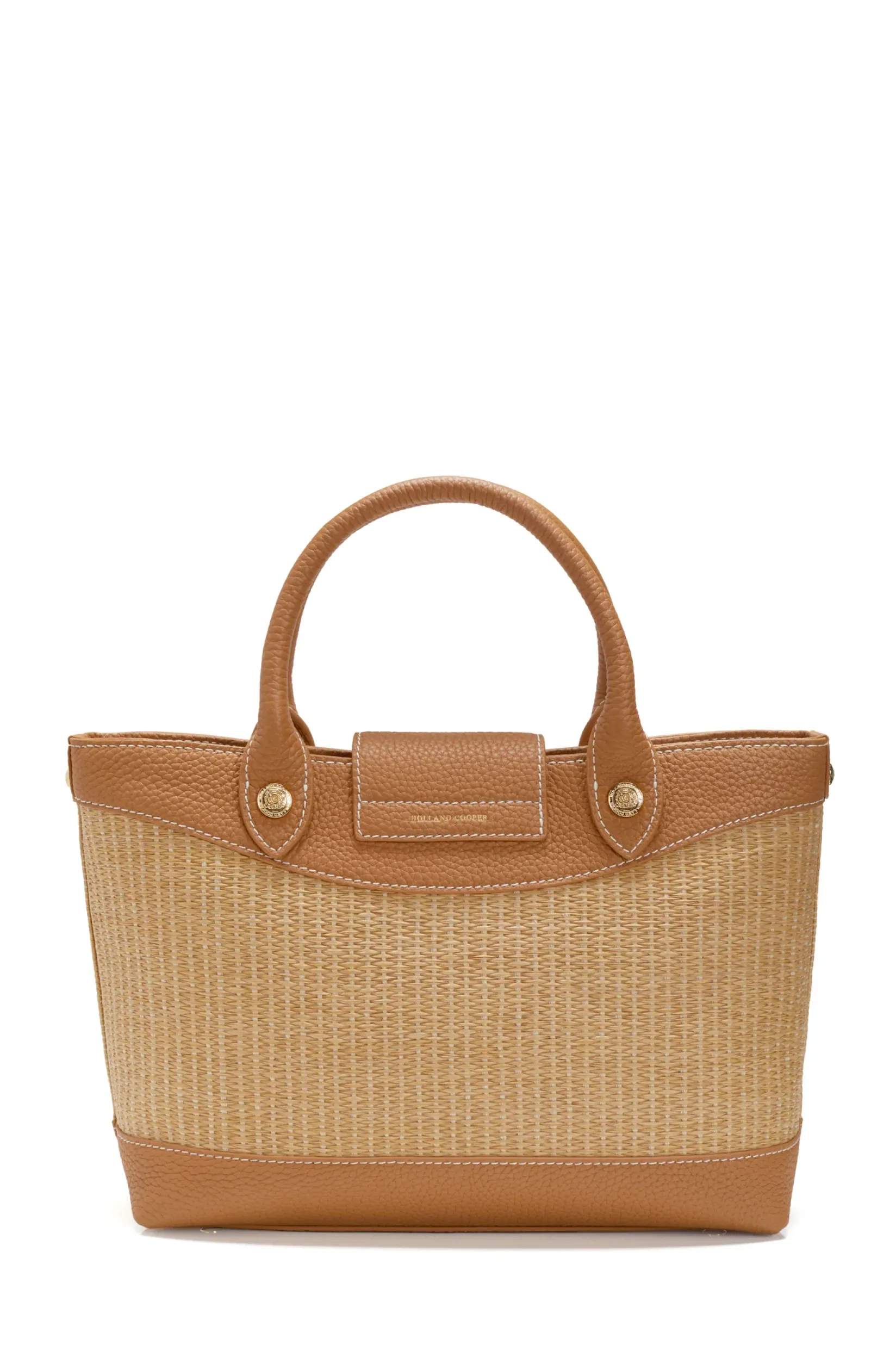 Holland Cooper Crossbody Bags|Tote Bags-Valencia Mini Tote Tan